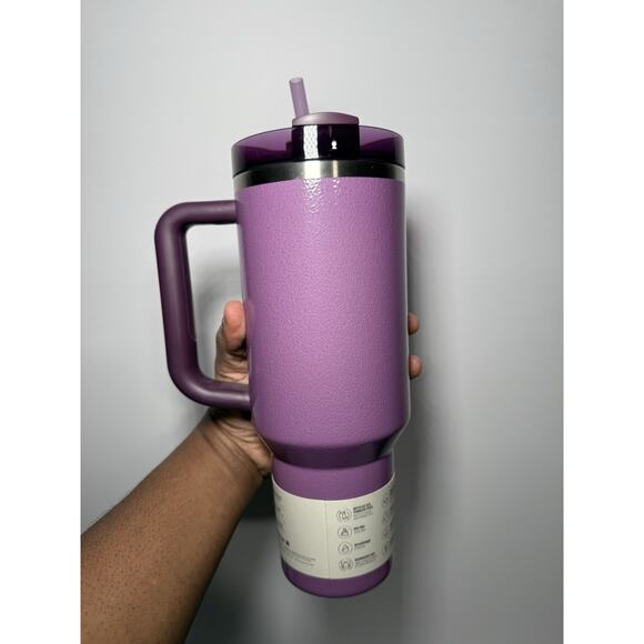 Stanley HAMMERTONE LILAC PURPLE 40oz Quencher Tumbler BNWT - Picture 4 of 6